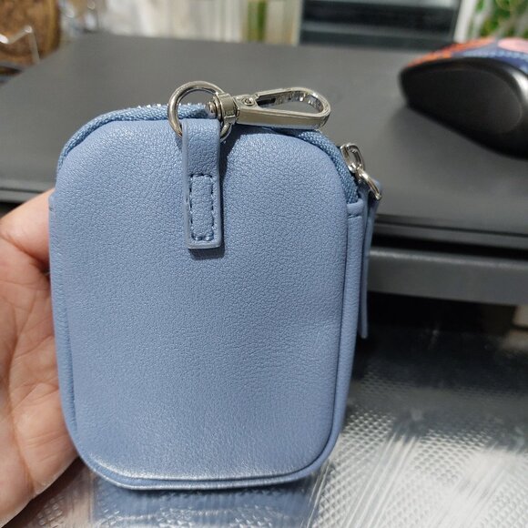 Juicy Couture Mini Heart Clip On Bag Coin Purse Mini Wallet Bag Charm 2 colors - Picture 4 of 10